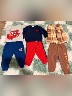 12 Month Boy Character Outfits Bundle